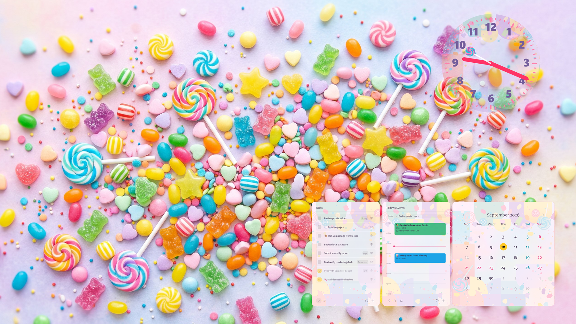 Pop and Candy Custom Theme