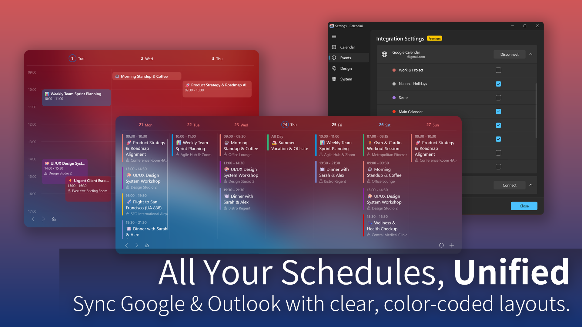 All Your Schedules, Unified