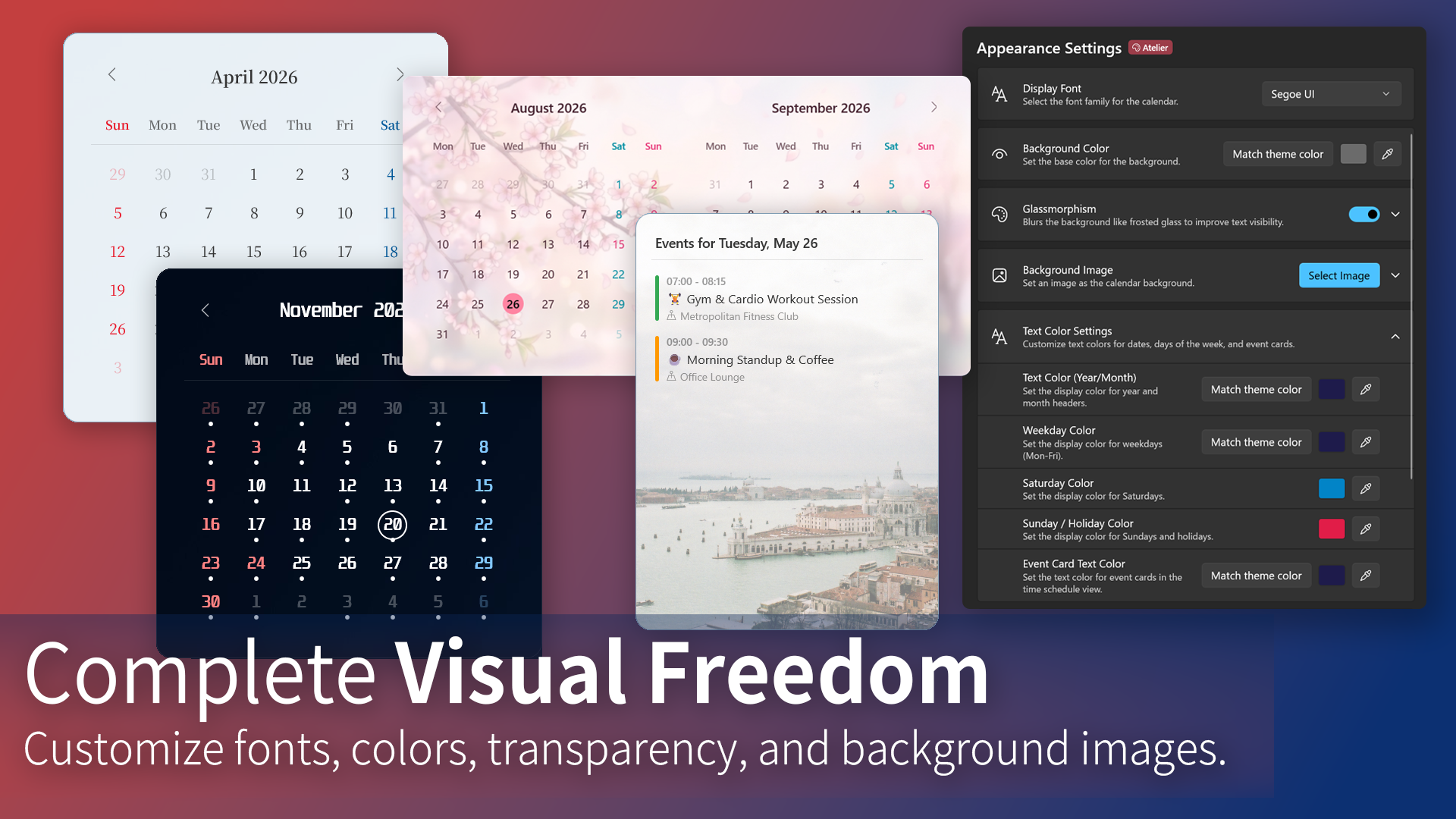 Complete Visual Freedom